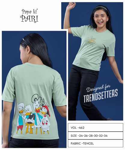 Vol 462 Papa Ki Pari Tencil Girls Top Wholesale Rate