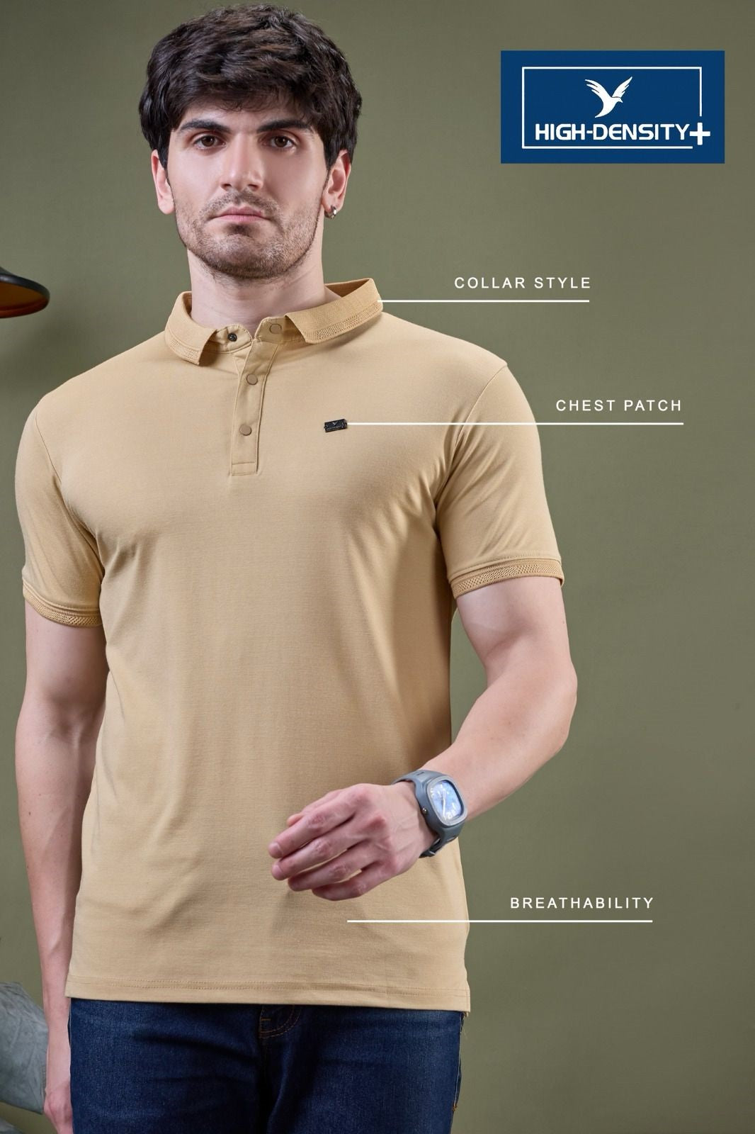 Vol 4644 To 4651 High Density Tencil Lycra Mens Tshirts Manufacturer India