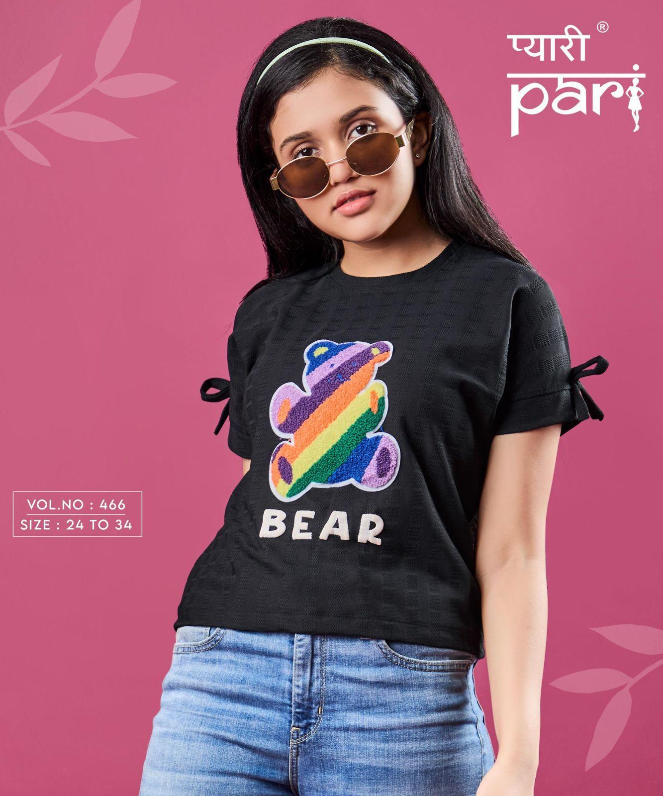Vol 466 Pyari Pari Imported Girls Top Wholesale