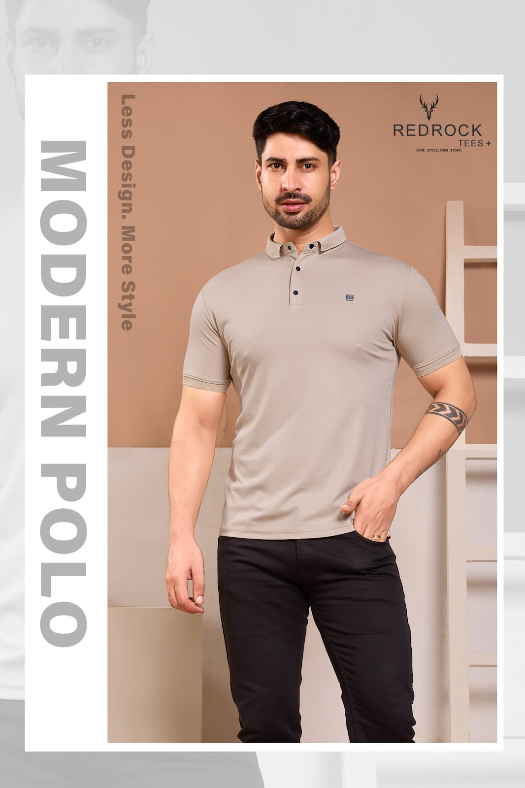 Vol 466 To 473 Redrock Tencil Lycra Mens Tshirts Exporter