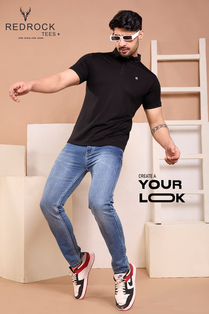 Vol 466 To 473 Redrock Tencil Lycra Mens Tshirts Exporter