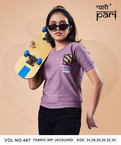 Vol 467 Pyari Pari Imported Girls Top Wholesaler