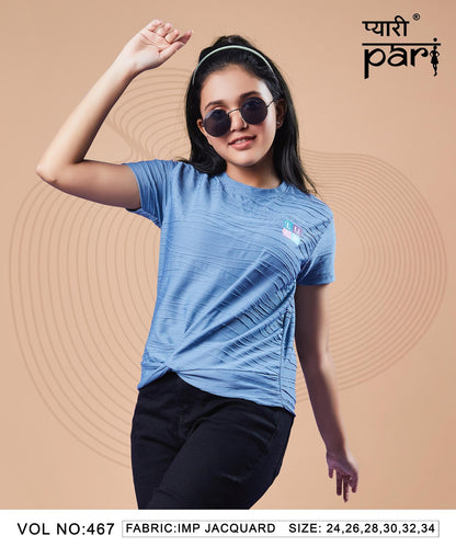 Vol 467 Pyari Pari Imported Girls Top Wholesaler