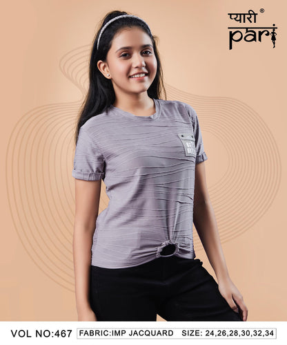 Vol 467 Pyari Pari Imported Girls Top Wholesaler