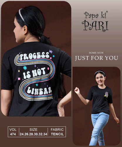 Vol 474 Papa Ki Pari Tencil Girls Top Supplier