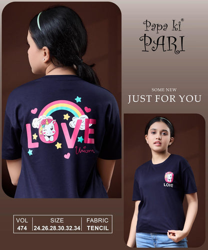 Vol 474 Papa Ki Pari Tencil Girls Top Supplier