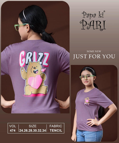 Vol 474 Papa Ki Pari Tencil Girls Top Supplier
