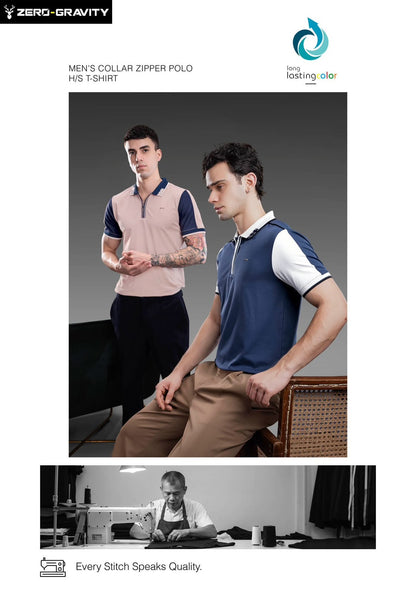 Vol 482 To 489 Zipper Zero Gravity Pq Lycra Mens Tshirts Wholesale Price