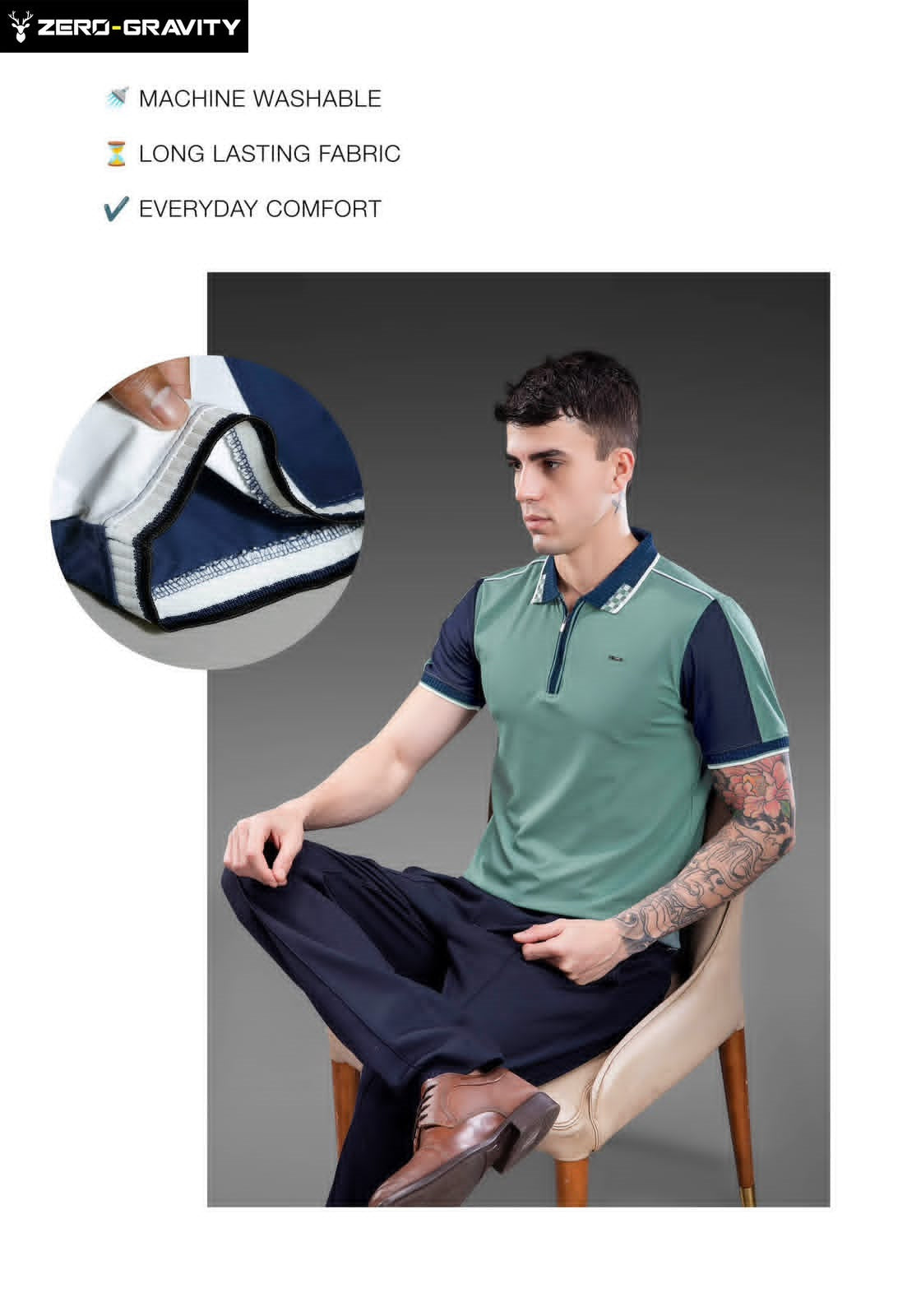 Vol 482 To 489 Zipper Zero Gravity Pq Lycra Mens Tshirts Wholesale Price