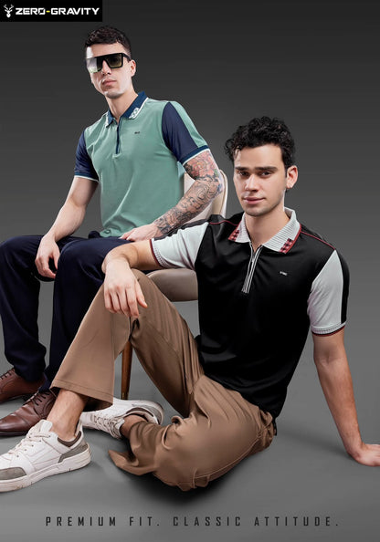Vol 482 To 489 Zipper Zero Gravity Pq Lycra Mens Tshirts Wholesale Price