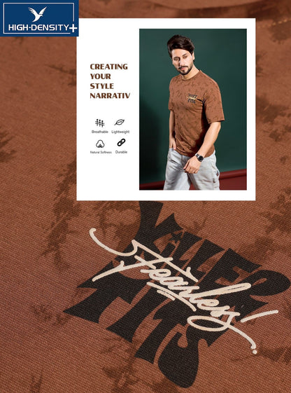 Vol 4884 To 4891 High Density Canvas Interlock Mens Tshirts Supplier