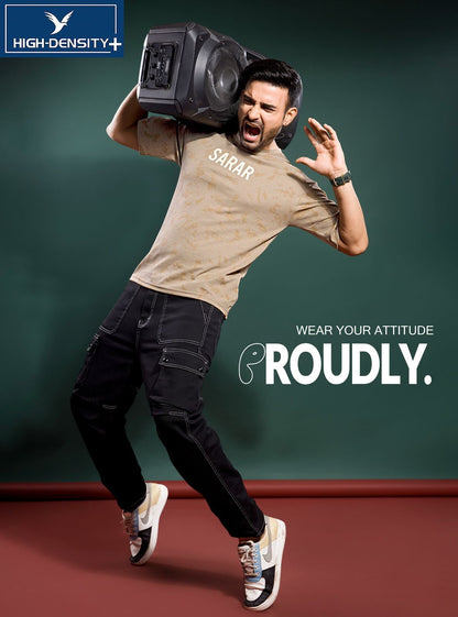 Vol 4884 To 4891 High Density Canvas Interlock Mens Tshirts Supplier