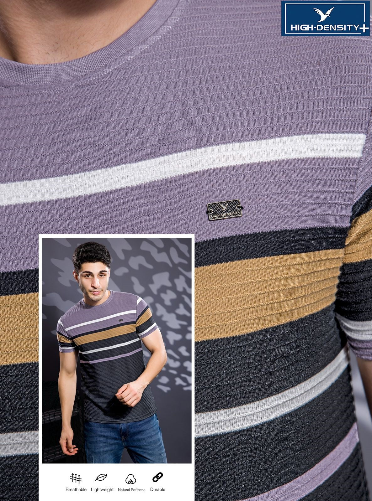 Vol 4978 To 4985 High Density Cord Knit Mens Tshirts Manufacturer