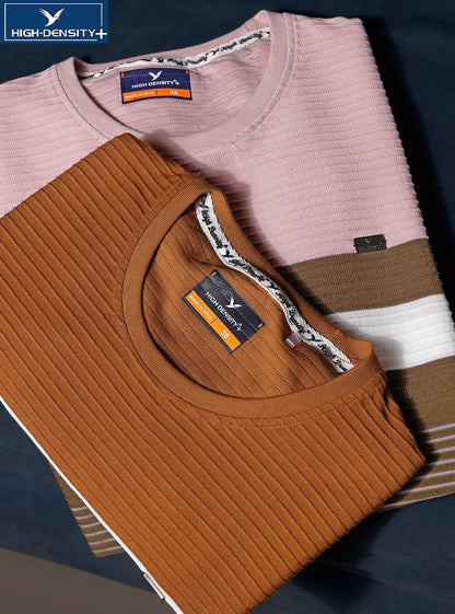 Vol 4978 To 4985 High Density Cord Knit Mens Tshirts Manufacturer