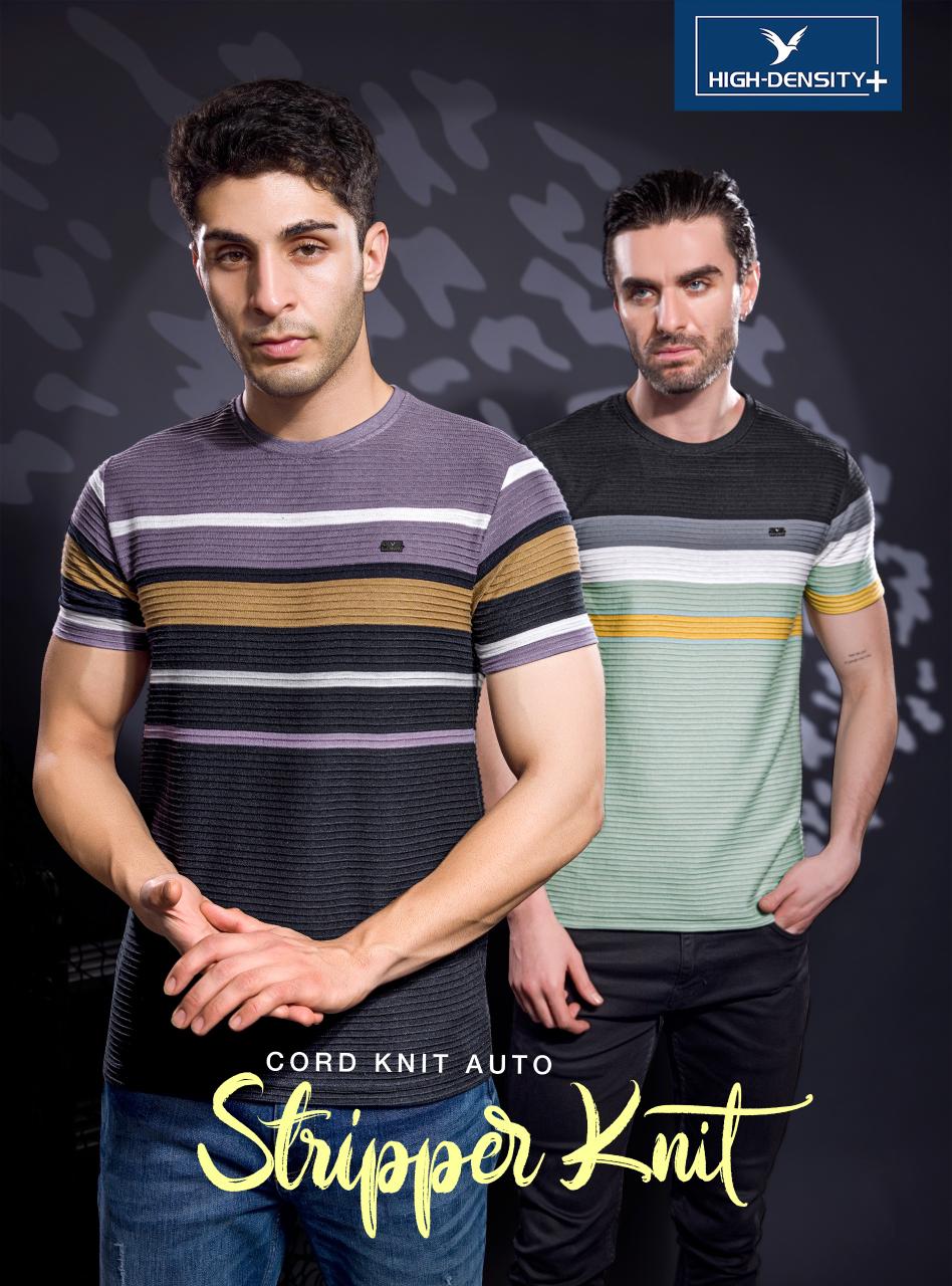 Vol 4978 To 4985 High Density Cord Knit Mens Tshirts Manufacturer