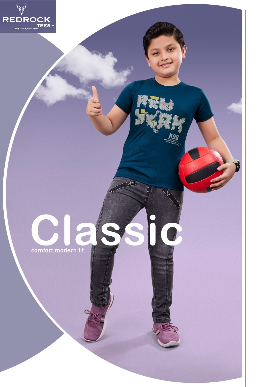 Vol 498 To 503 Hd Print Redrock Tencil Lycra Boys Tshirt Wholesaler India