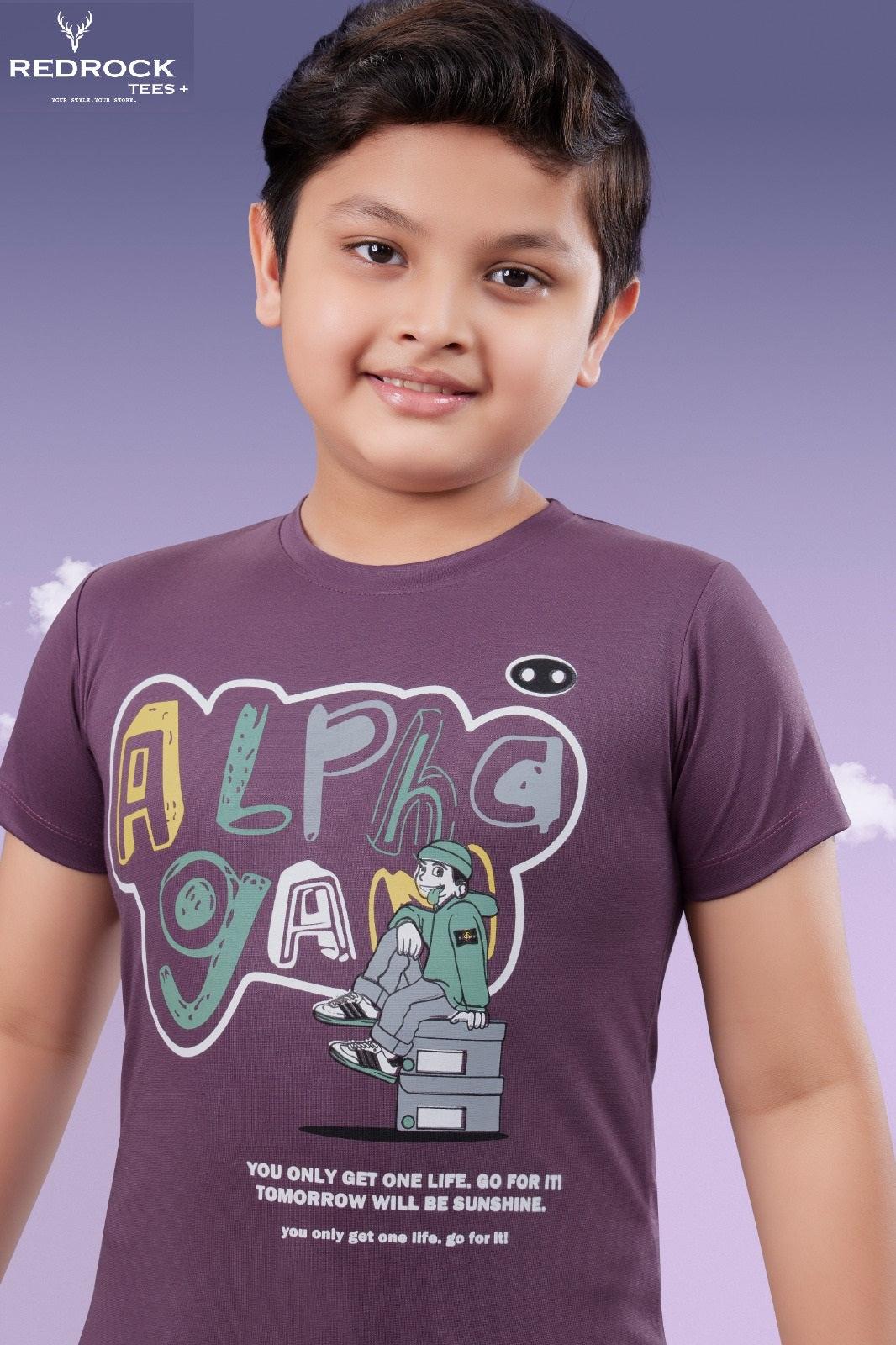 Vol 498 To 503 Hd Print Redrock Tencil Lycra Boys Tshirt Wholesaler India
