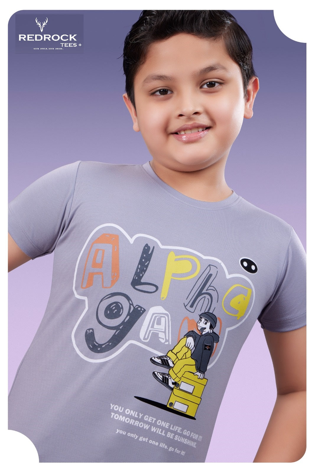 Vol 498 To 503 Hd Print Redrock Tencil Lycra Boys Tshirt Wholesaler India