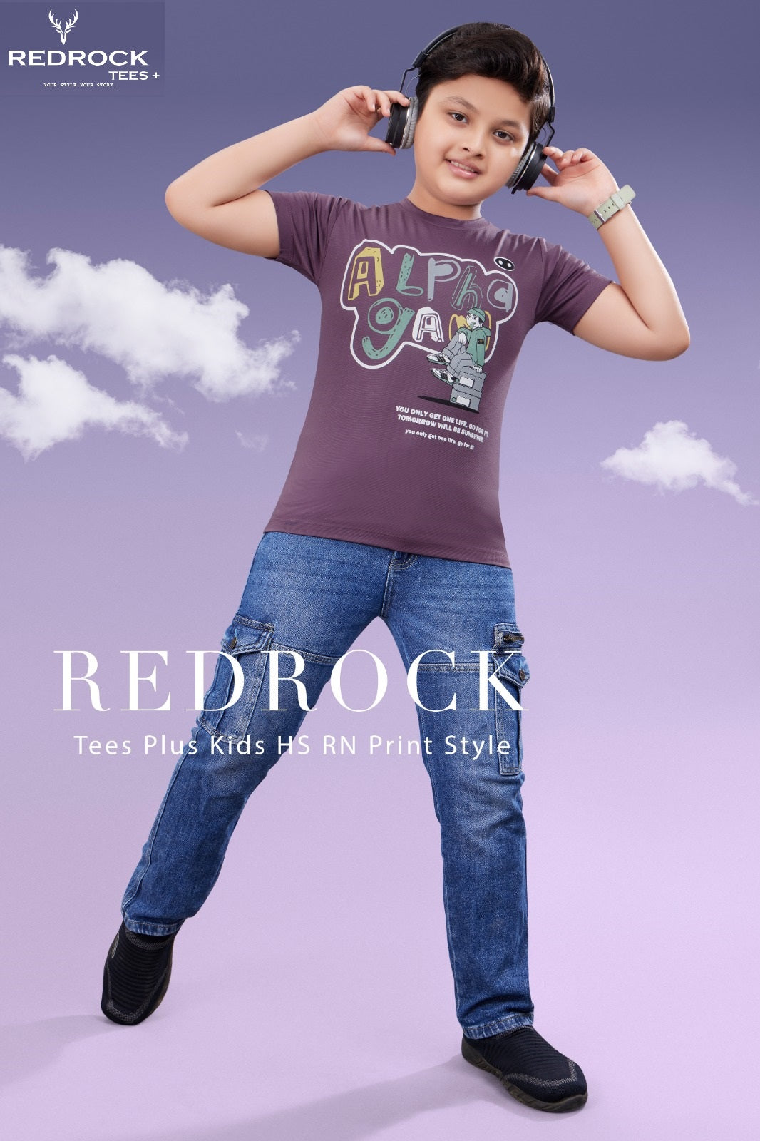 Vol 498 To 503 Hd Print Redrock Tencil Lycra Boys Tshirt Wholesaler India