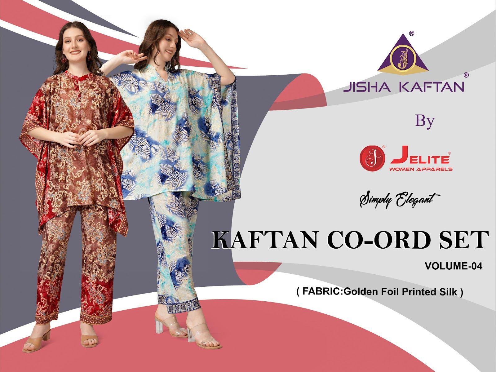 Vol 4 Jelite Jisha Poly Co Ord Set Wholesale
