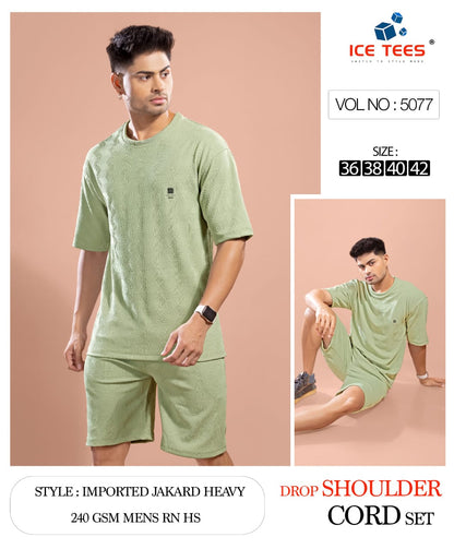 Vol 5077 Ice Tees Imported Mens Co Ord Set Supplier