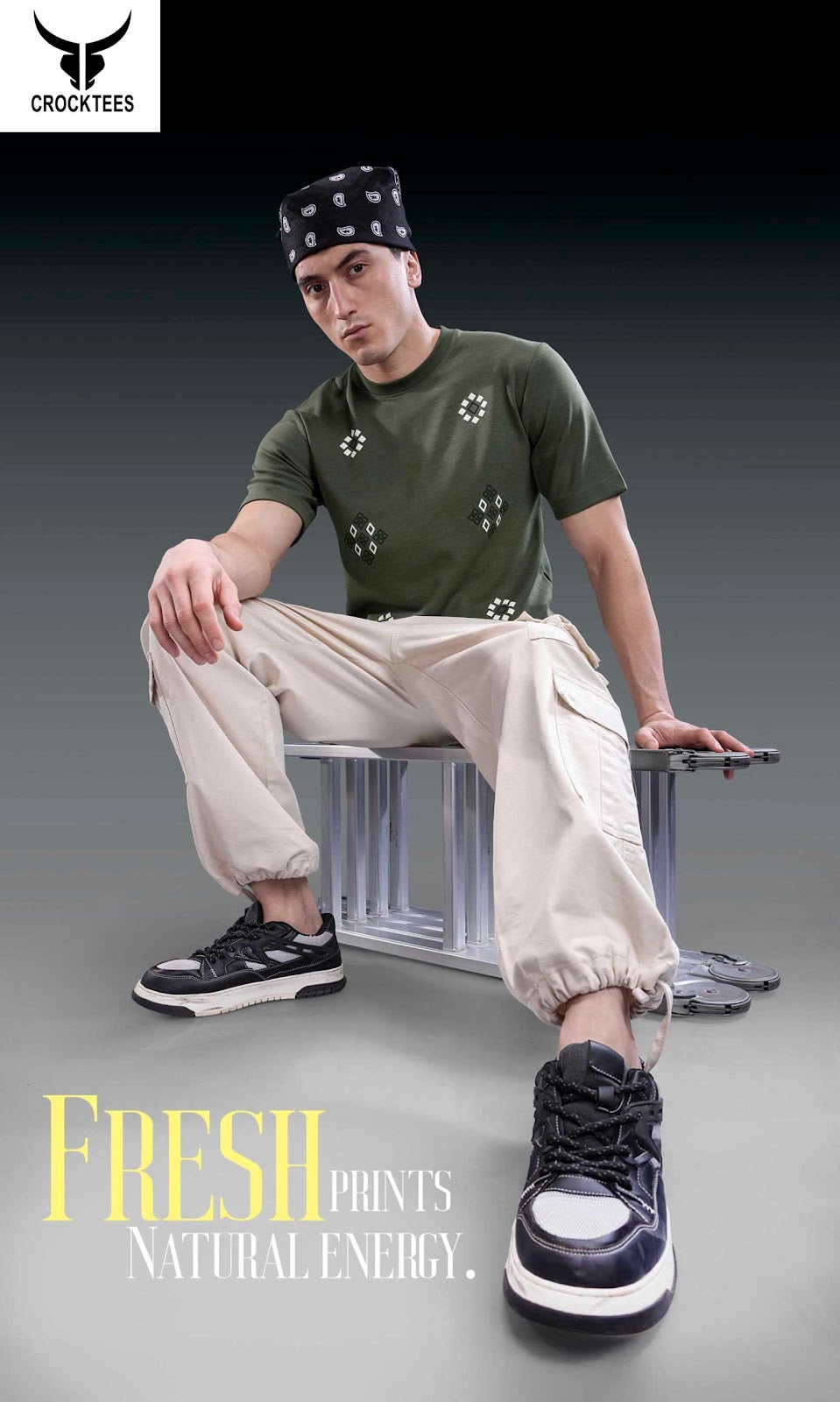 Vol 5105 Crocktees Knit Mens Tshirts Manufacturer