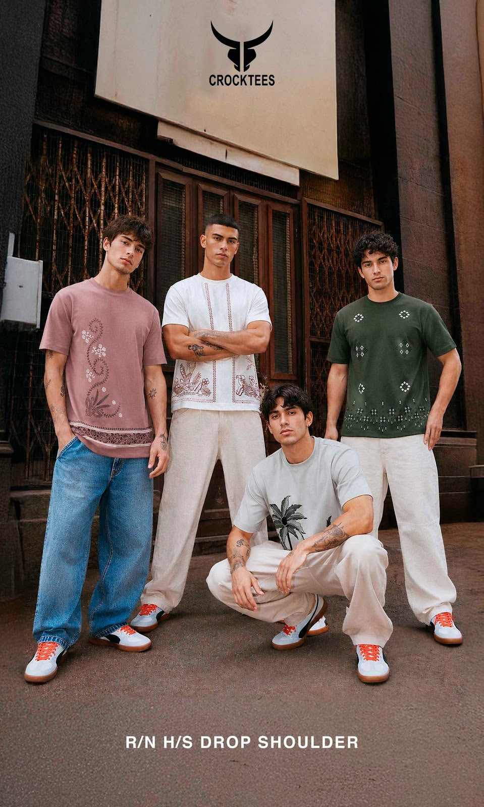 Vol 5105 Crocktees Knit Mens Tshirts Manufacturer