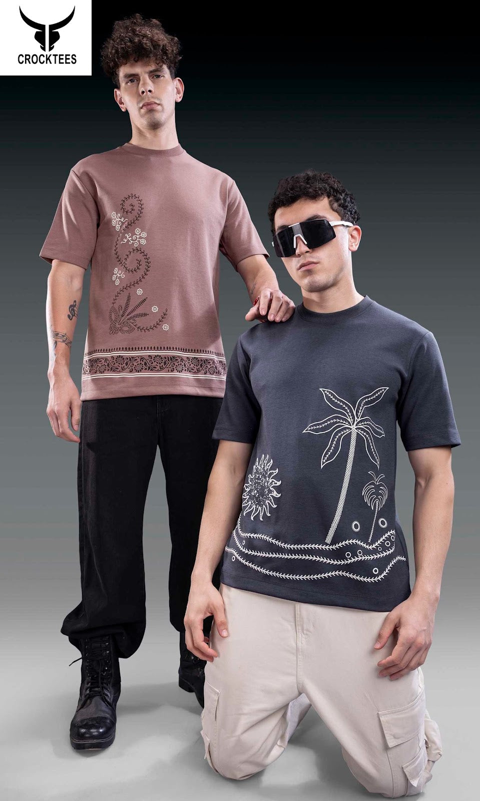 Vol 5105 Crocktees Knit Mens Tshirts Manufacturer