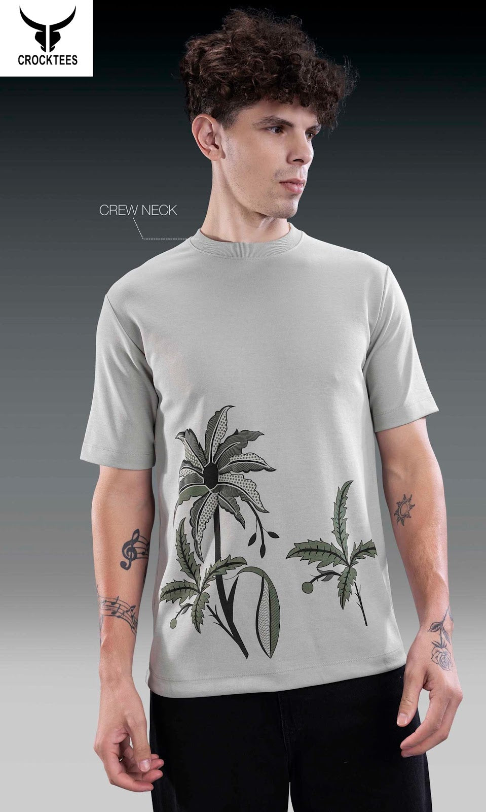 Vol 5105 Crocktees Knit Mens Tshirts Manufacturer
