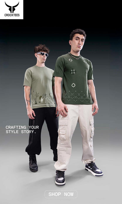 Vol 5105 Crocktees Knit Mens Tshirts Manufacturer