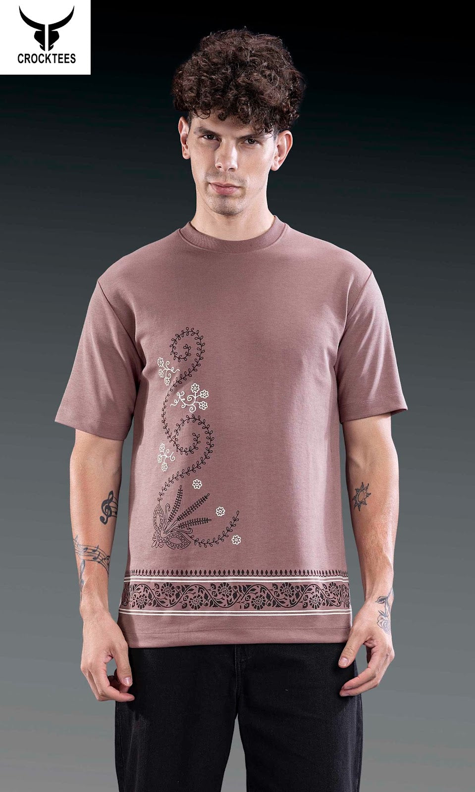 Vol 5105 Crocktees Knit Mens Tshirts Manufacturer