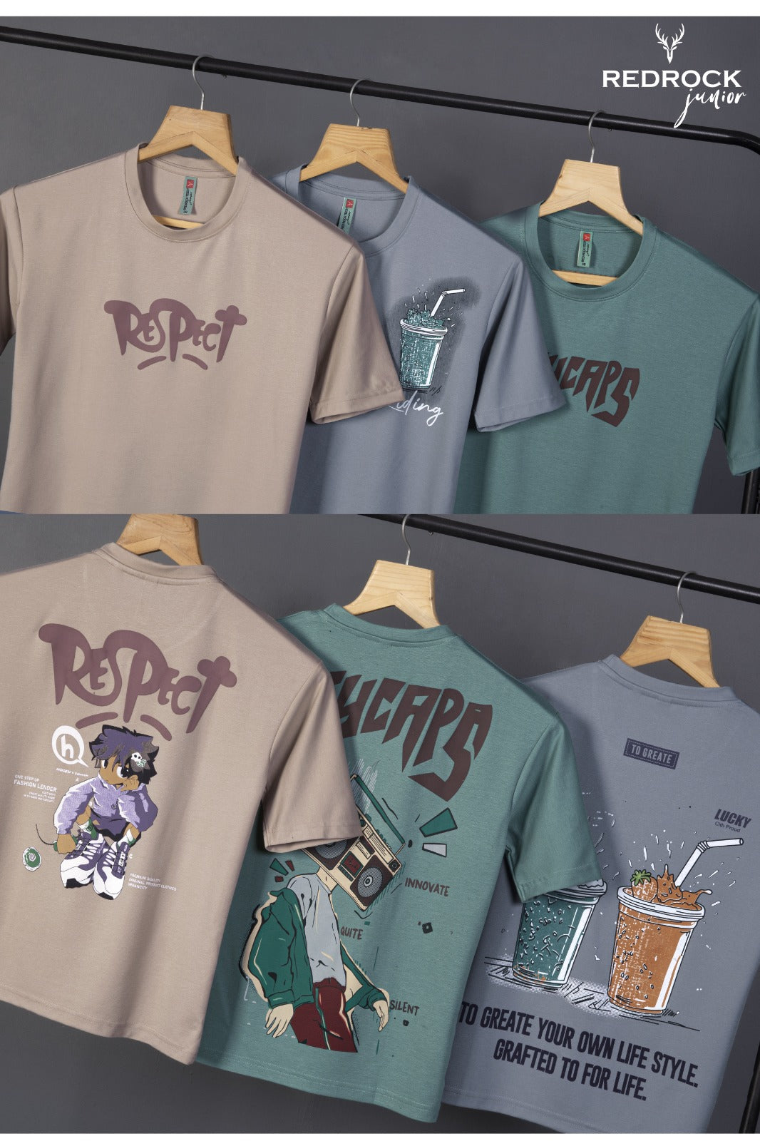 Vol 512 To 519 Redrock Tencil Lycra Boys Tshirt Wholesaler Ahmedabad