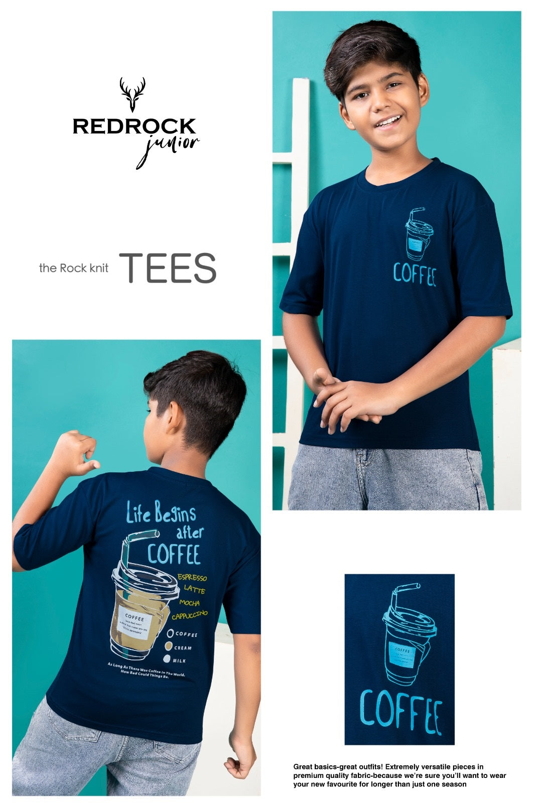 Vol 512 To 519 Redrock Tencil Lycra Boys Tshirt Wholesaler Ahmedabad