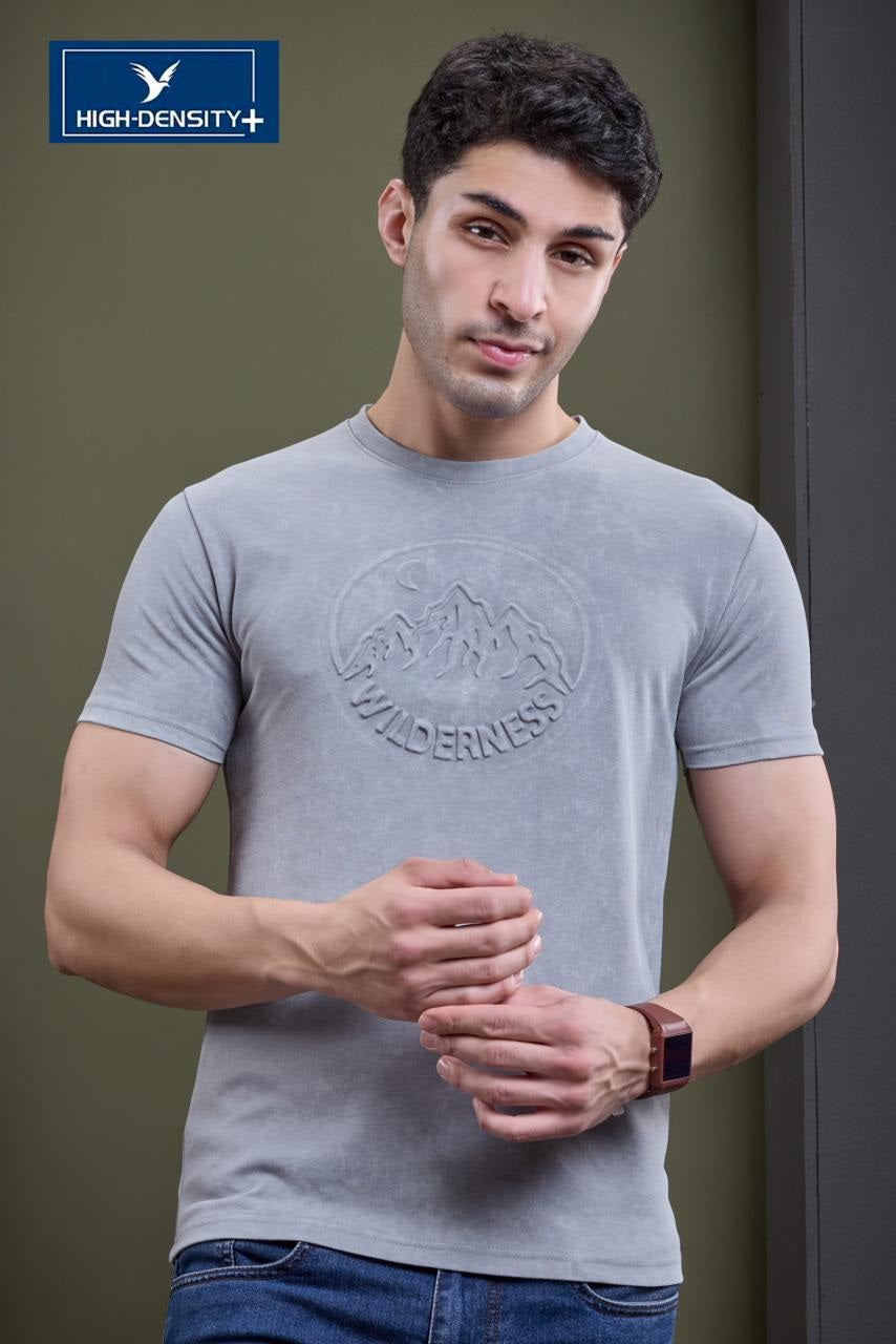 Vol 5200-5207 High Density Canvas Interlock Mens Tshirts Wholesale Rate