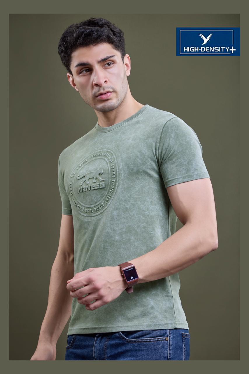 Vol 5200-5207 High Density Canvas Interlock Mens Tshirts Wholesale Rate