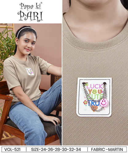 Vol 521 Papa Ki Pari Imported Girls Top Supplier India