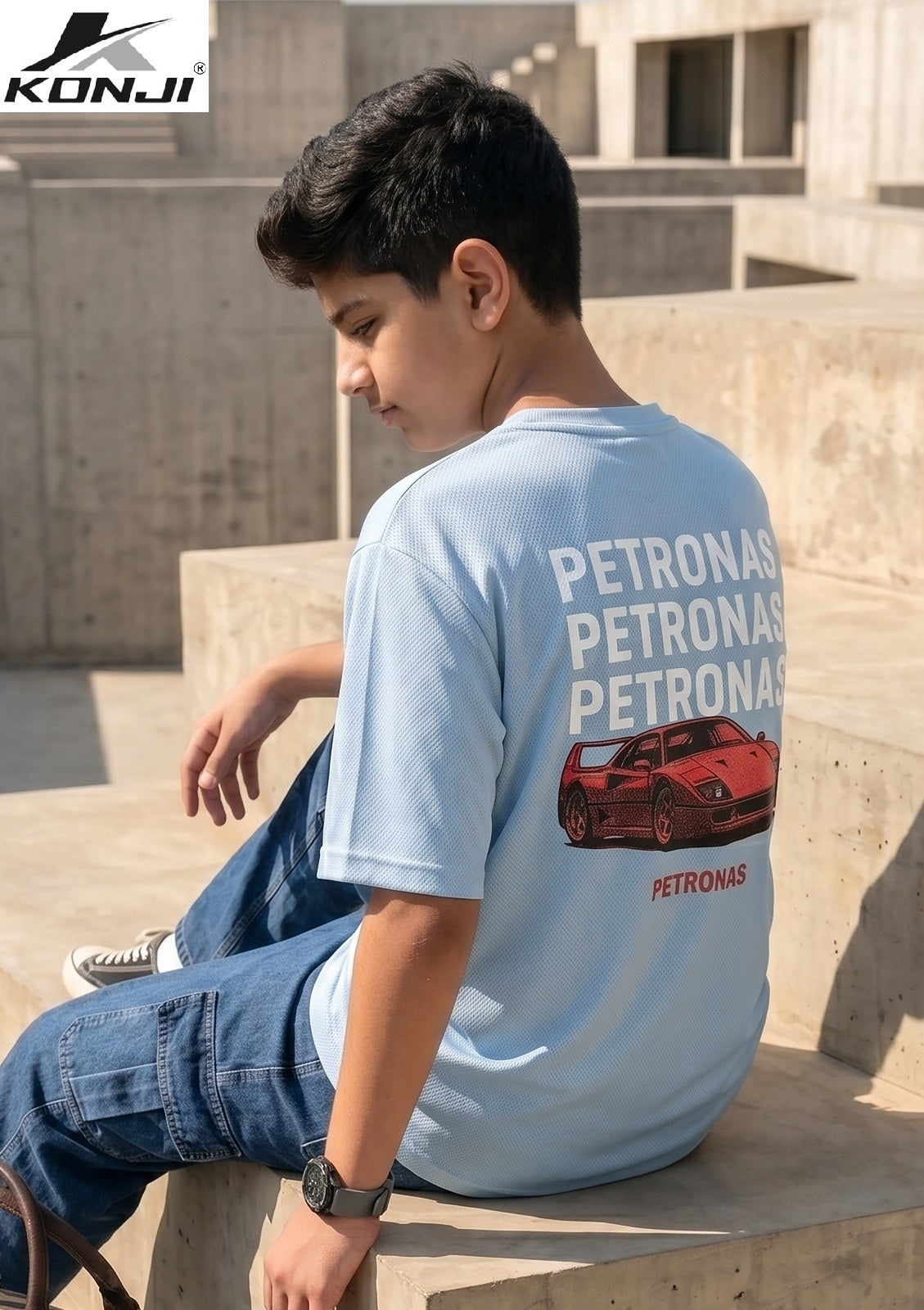 Vol 533 Konji Crape Boys Tshirt Wholesaler Ahmedabad