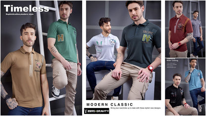 Vol 5374 To 5381 Zero Gravity Tencil Lycra Mens Tshirts Exporter Ahmedabad