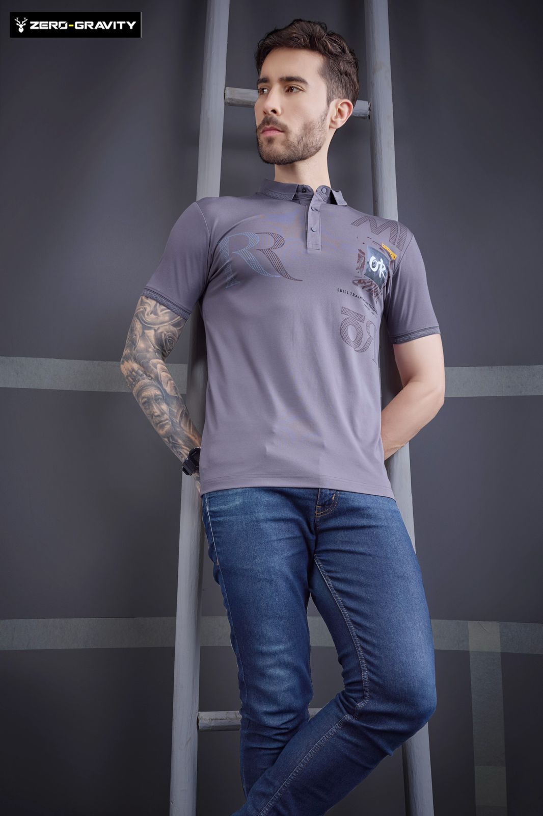 Vol 5374 To 5381 Zero Gravity Tencil Lycra Mens Tshirts Exporter Ahmedabad