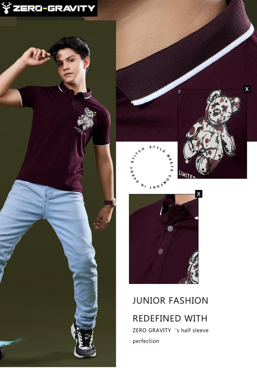 Vol 5556 To 5563 Zero Gravity Tencil Lycra Boys Tshirt Manufacturer