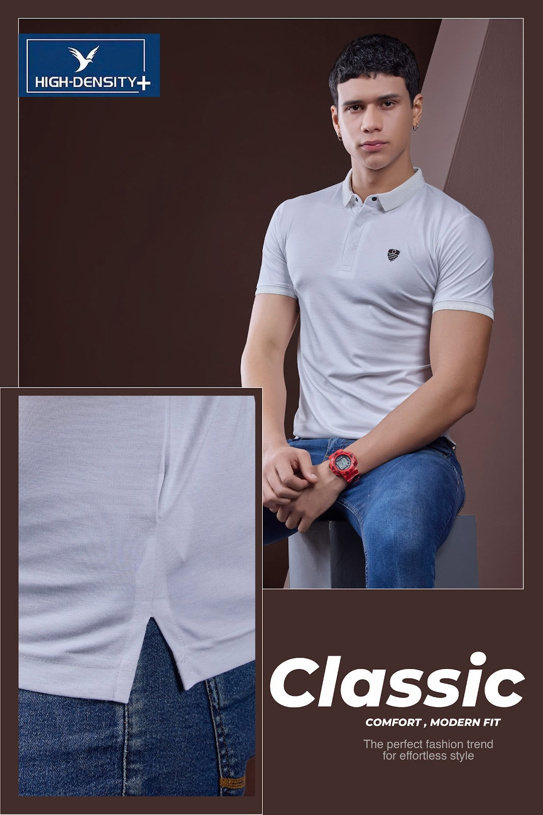 Vol 5588 To 5595 High Density Tencil Lycra Mens Tshirts Supplier India