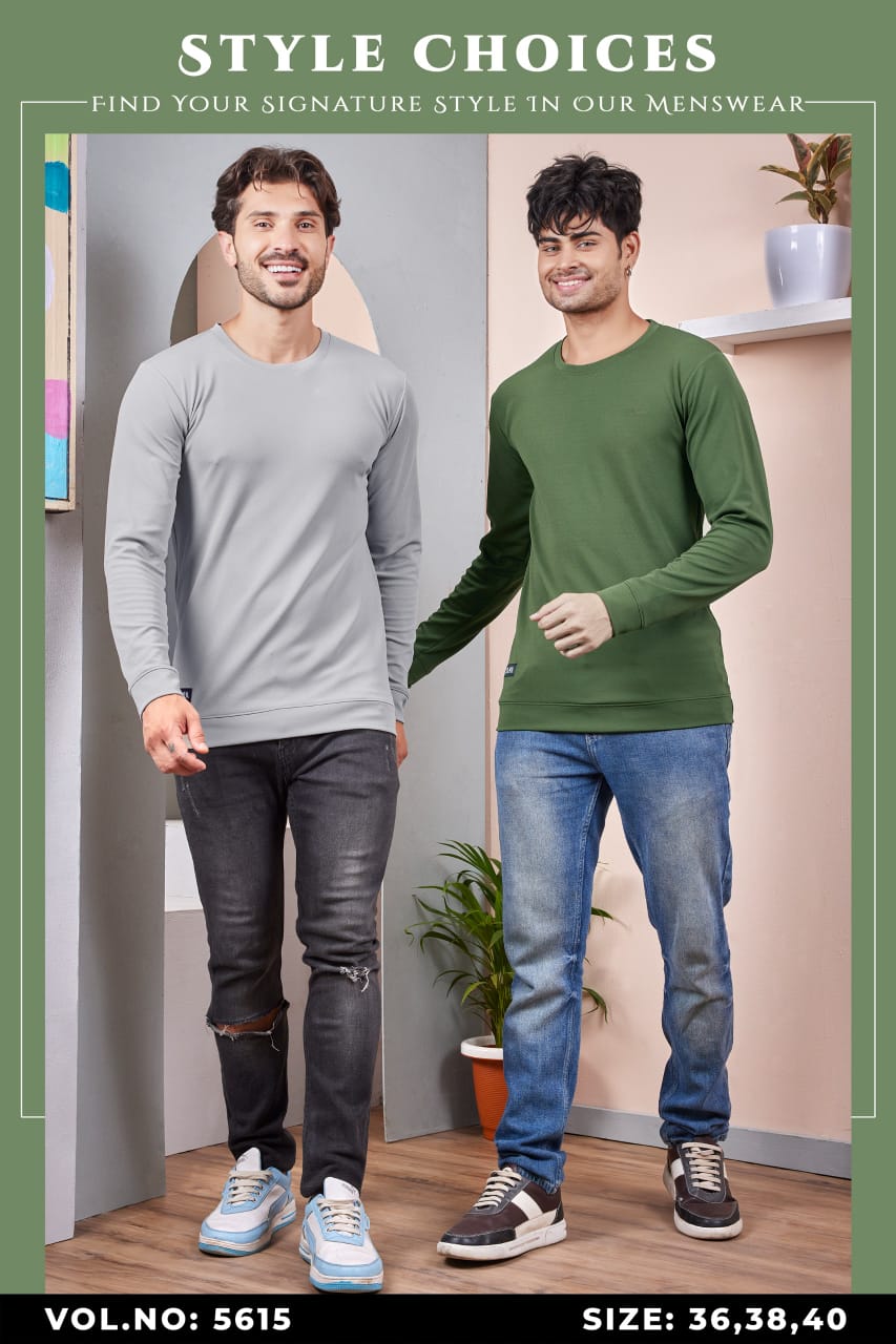 Vol 56-15 Zaara Crape Mens Tshirts Wholesaler Gujarat