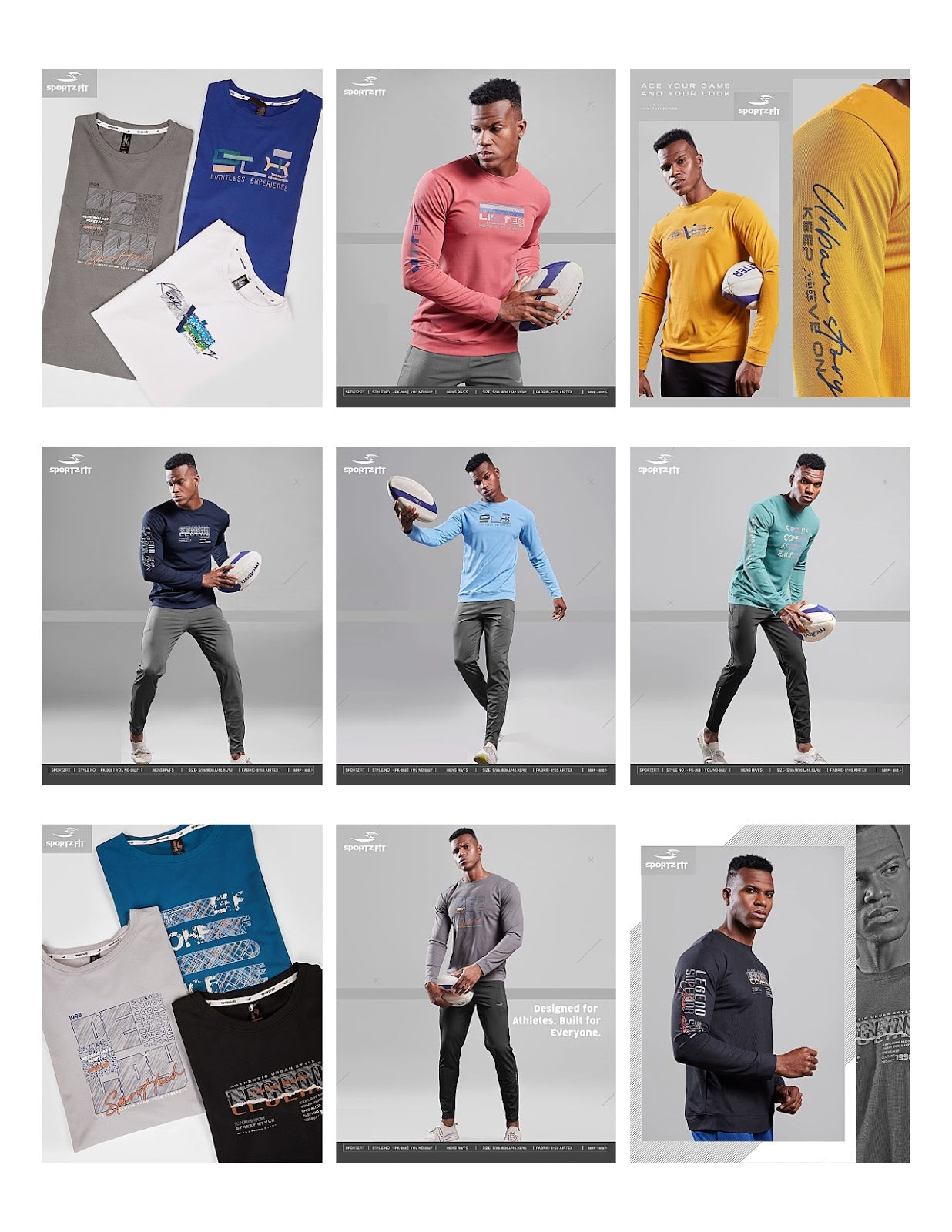 Vol 5627 Sportz Fit Pk Mens Tshirts Wholesale