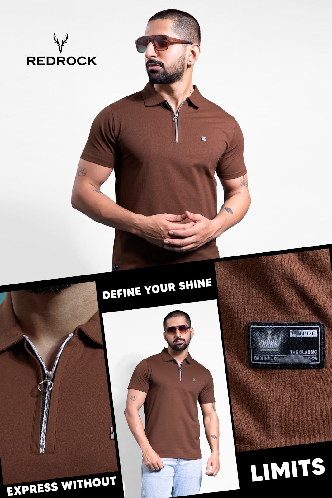 Vol 566 To 571 Redrock Fake Cotton Mens Tshirts Wholesaler Ahmedabad