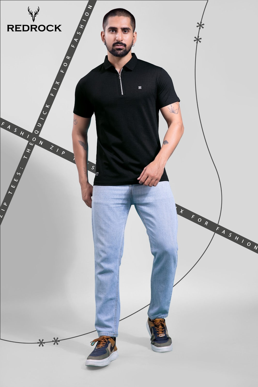Vol 566 To 571 Redrock Fake Cotton Mens Tshirts Wholesaler Ahmedabad