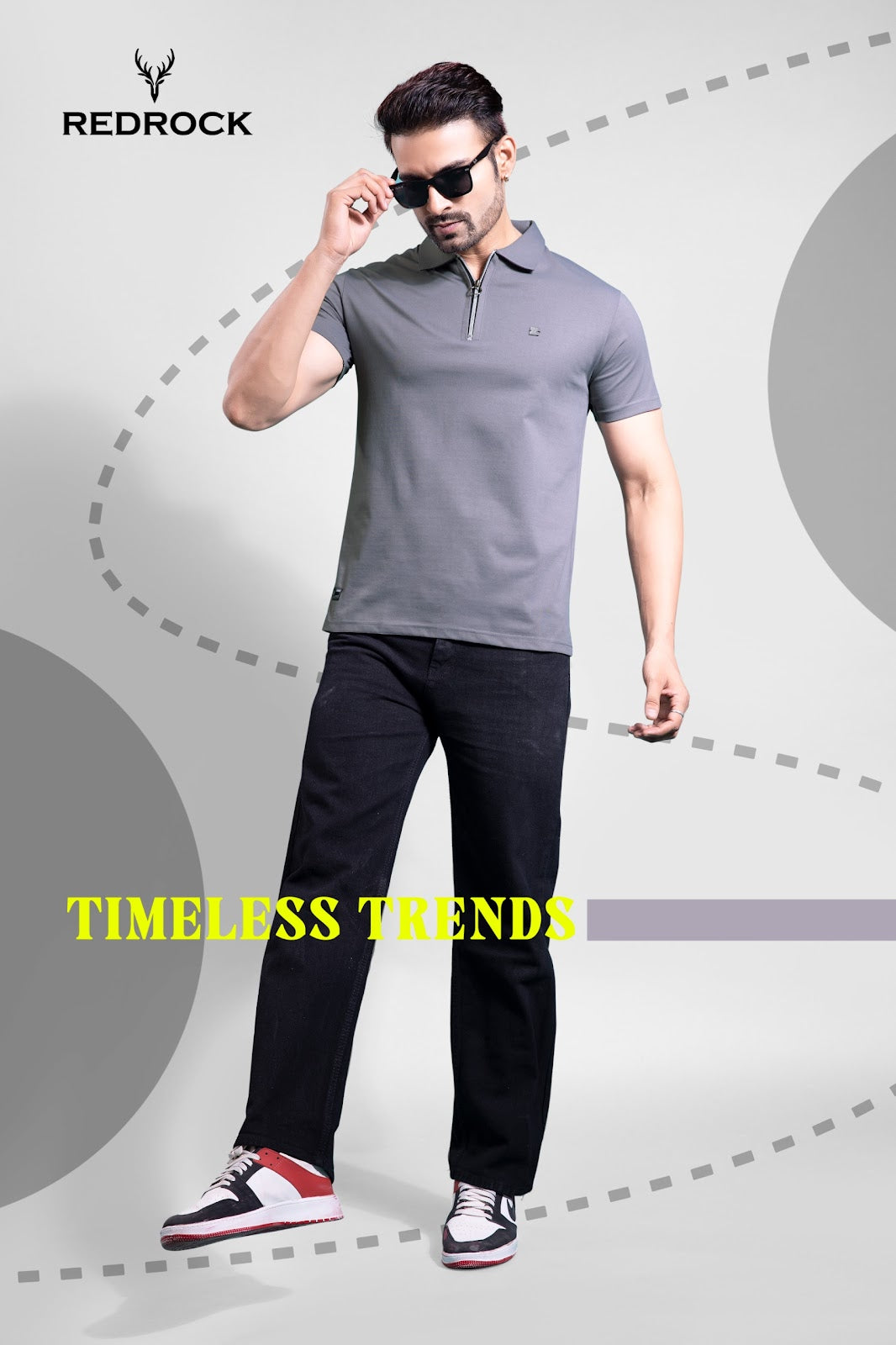 Vol 566 To 571 Redrock Fake Cotton Mens Tshirts Wholesaler Ahmedabad