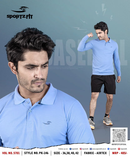 Vol 5701 Sportz Fit Pk Mens Tshirts Wholesaler Ahmedabad