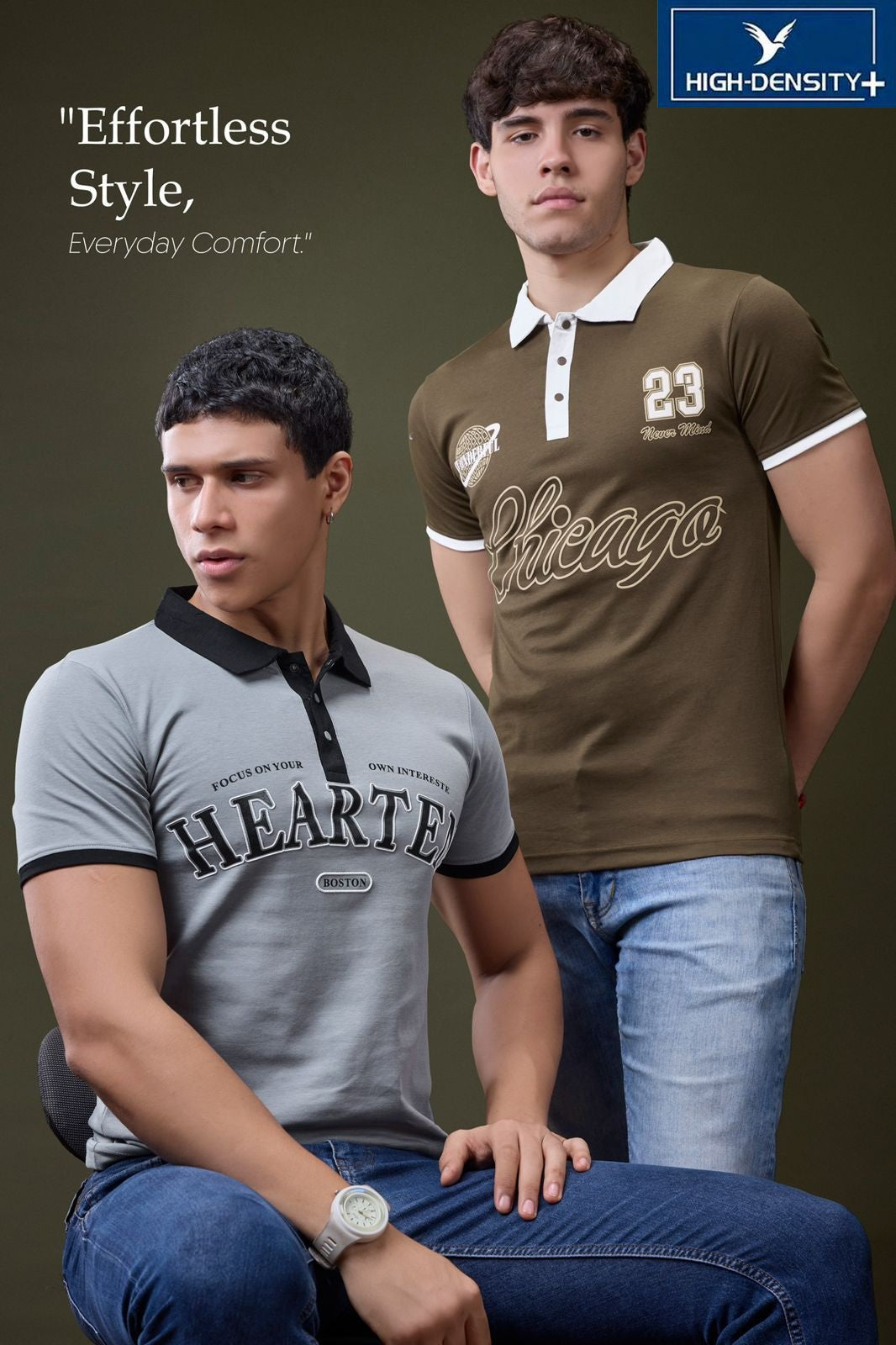Vol 5754 To 5761 High Density Canvas Interlock Mens Tshirts Manufacturer