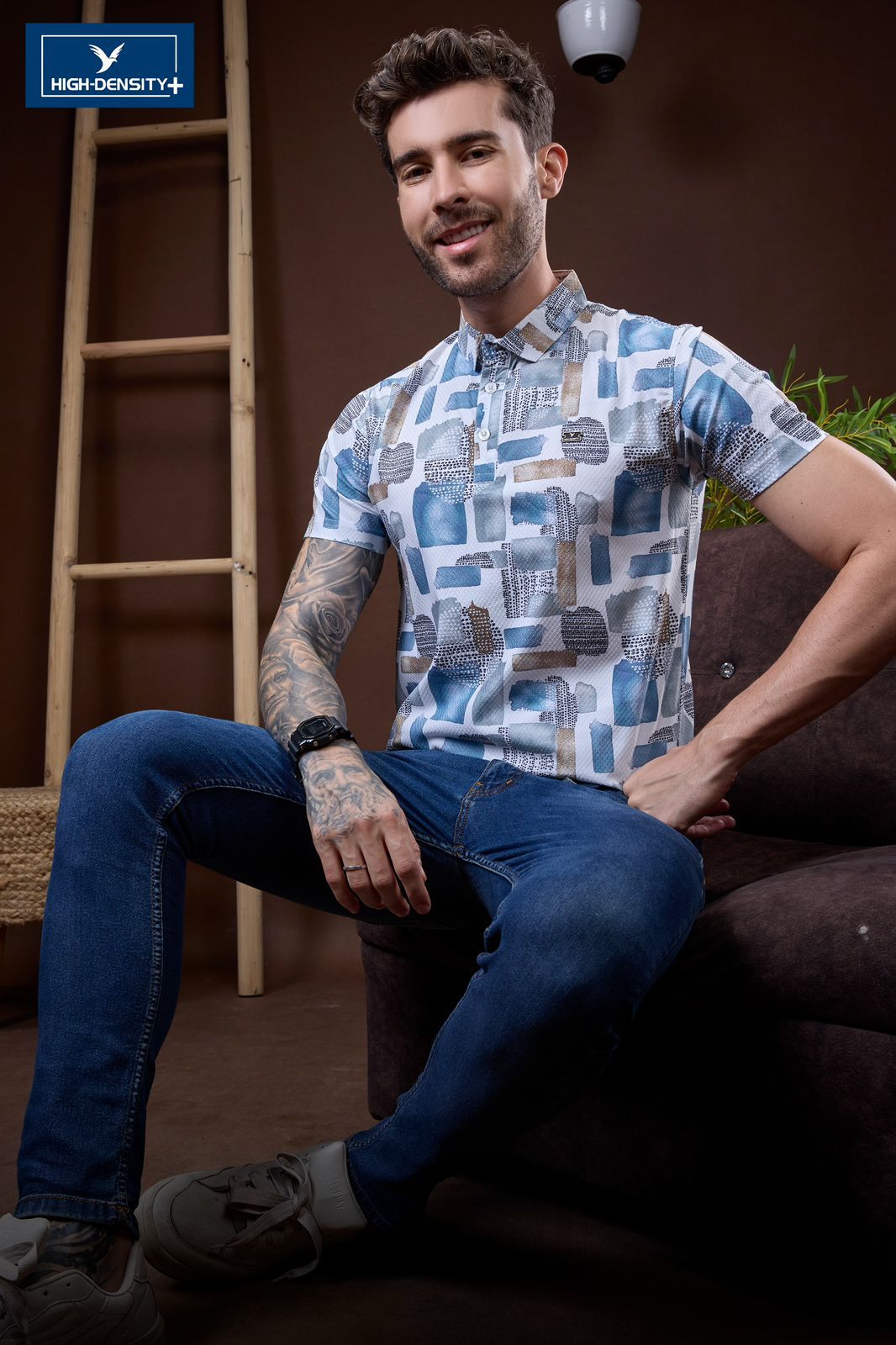 Vol 5835 To 5842 High Density Aop Mens Tshirts Wholesaler India