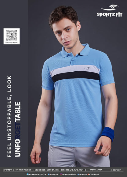 Vol 5836 Pk 101 Sportz Fit Mens Tshirts Supplier Ahmedabad
